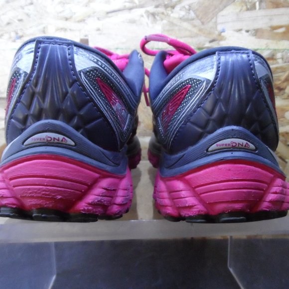 Brooks Glycerin 14 Athletic Running Shoes Sneakers- Size 9.5-pink/black - Picture 3 of 9